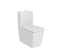 Roca Inspira Square Inodoro completo a pared con tanque bajo Rimless blanco mate