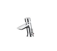 ROCA INSTANT A5A3177C00 Grifo monomando de lavabo con pulsador de 11 cm con acabado cromado