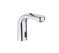 Roca L20 - Grifo automático de lavabo, sin mezclador, alimentación por batería, cromo A5A5609C00