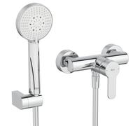 Roca l20 grifo para ducha a pared cromo A5A209HC00