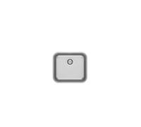 ROCA LISBOA A870M10450 Fregadero de Acero 61cm para Bajo Encimera - Dispensador de jabón / Con sifón