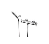 Roca Loft - Conjunto de ducha con termostato, 1 chorro, cromo A5A1343C00