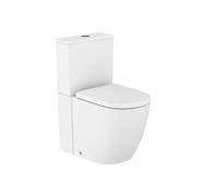 Roca Meridian - Inodoro de Pie Completo, Salida Dual, Blanco Mate - Blanco mate