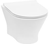 Roca Nexo taza de inodoro suspendido sin reborde blanco A34664L000