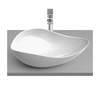 Roca Ohtake A327A13000 - Lavabo Sobre Encimera, Blanco