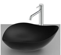 Roca Ohtake lavabo 54x37.5 cm sobre encimera negro mate A327A13080