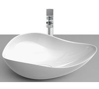 Roca Ohtake lavabo 55x38.5 cm sobre encimera blanco brillante A327A13S00