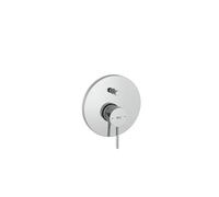 ROCA ONA A5A0B9EC00 Mezclador para baño-ducha empotrable de 16cm de diámetro en acabado cromado - Con cuerpo empotrable