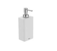 Roca ONA Dosificador de Jabón para Encimera, Dispensador de Jabón Baño Blanco Mate, Capacidad 0,2L, Plástico, Ref. A817673C60