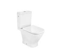Roca Rimless The Gap SQUARE Conjunto de inodoro completo con cisterna tapa y asiento