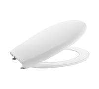 Roca Tapa y asiento Victoria con bisagras de acero blanco