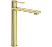 Roca Targa grifo para lavabo de pie oro A5A345FVA0