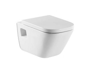 Roca The Gap - Inodoro suspendido, Rimless, blanco A34647F000