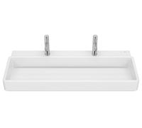 Roca Tura lavabo 100x43 cm rectangular clásico-sobre encimera blanco brillante A327699S00