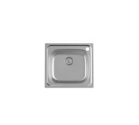 ROCA VICTORIA A871451A01 Fregadero Redondo de Acero Inoxidable 45cm - Con sifón