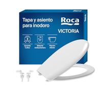 Roca Tapa y asiento Victoria A801B6600B – Supralit con bisagras acetálicas, blanco