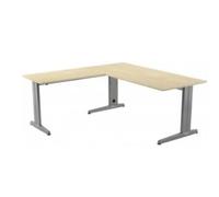 Rocada ala Mesa Rectangular, Metal, Haya, 120.00x60.00x72.00 cm