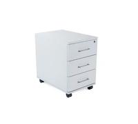 Rocada Cajonera serie Store con 3 cajones, 58x40x59,5 cm, gris/gris/gris