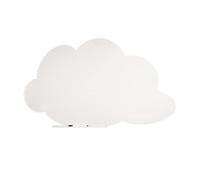 Rocada |Pizarra Blanca de Rotulador | Forma Nube | Magnética Sin Marco | Pizarra Imantada de Pared | Sistema de Sujeción Patentado con Imán | Pizarra Blanca 100x150 cm