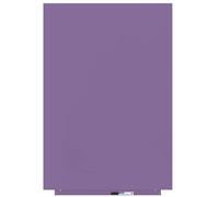 Rocada Pizarra Blanca de Rotulador Magnética Sin Marco 75x115 Cm - Lila RAL 4005