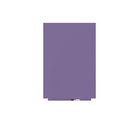 Rocada Pizarra Blanca de Rotulador Pizarra Blanca Magnética Sin Marco Pizarra Imantada de Pared Sistema de Sujeción Patentado con Imán 75x115 cm - Lila RAL 4005