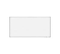 Rocada Pizarra blanca lacada magnética con marco de aluminio 120x240 cm