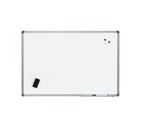 Rocada | Pizarra Blanca Magnética 200 x 100 cm - Marco de Aluminio - Bandeja - Borrado en Seco - Pizarra de Pared para Oficina