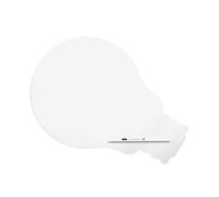Rocada RD-6460-9010 - Pizarra magnética sin marco, 75 x 115 cm, color blanco