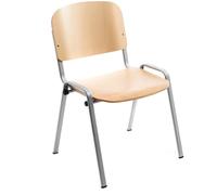Rocada Silla confidente de 4 Patas con Respaldo de Madera Natural Muy Resistente RD-974S