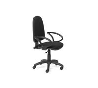 Rocada Silla de oficina operativa con brazos color negro