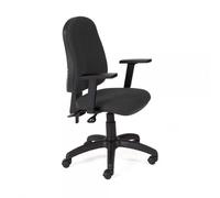 Rocada Silla Escritorio ErgonÃ³mica Color Gris Reposabrazos Incluidos Silla Oficina Respaldo Regulable