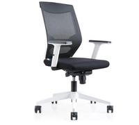 Rocada Ergoline 908W-4 - Silla de operadores Negro/Blanco