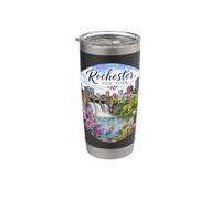 Rochester, NY Nueva York EE.UU., Flower City, Museo del Juego Vaso térmico de acero inoxidable de doble pared