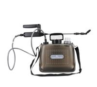 Rociador con Pilas, Rociador de Jardín Eléctrico, Pulverizador de Mochila con USB Portátil 8L 2000mAh Recargable Automático para Lavado de Autos, Jardín, Riego de Flores (GRAY)