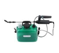 Rociador con Pilas, Rociador de Jardín Eléctrico, Pulverizador de Mochila con USB Portátil 8L 2000mAh Recargable Automático para Lavado de Autos, Jardín, Riego de Flores (GREEN)