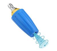 Rociador de boquilla Turbo giratorio de 4000PSI para pistola de lavado de alta presión con enganche de conexión rápida de 1/4" 030