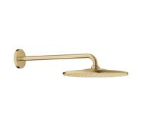 GROHE Brazo de ducha Rainshower 31 cm circular – efecto lluvia – cepillado Cool Sunrise 26558GN0