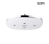 Rociador ducha square cromado 1 funcion serie antartic edm