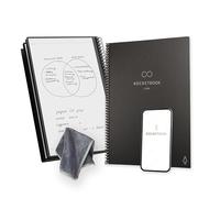 Rocketbook Core Cuaderno Espiral Reutilizable, Tamaño A4, 21 cm x 29,7 cm, Negro - Páginas de Puntos, Conexión a App, Borrable, Tapa Duradera, para el Colegio, el Trabajo y los Proyectos Creativos