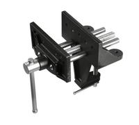 rockible Tornillo Banco con Mordaza 150 Mm | Ajuble, Tornillo Banco con Base Mordaza en C, Resistente, Herramienta, para Garaje, Aficionados Al Bricolaje, Sin Cubierta Mandibular