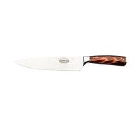 Rockingham Forge Cuchillo De Cocinero, Serie Sunrise, 8 Pulgadas, Hoja de Acero Inoxidable con Mangos de Resina, Marrón Ambarino, RF-2108BR