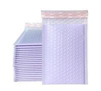 Rockreyoa Lote de 20 sobres acolchados con burbujas extragruesos y autoadhesivos, color morado, 13 x 15 cm