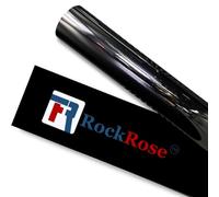 RockRose 20% VLT Lámina Solar Nano Cerámica para Ventanas de Coche 1,0 m x 4,5 m - Vinilo de Privacidad 2 Capas, Protección Térmica, UV 99% e IR 85%, Autoadhesivo, Termorretráctil - Antracita