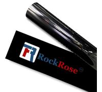 RockRose 5% VLT Lámina Solar Nano Cerámica para Ventanas de Coche 1,0 m x 1,5 m - Vinilo de Privacidad 2 Capas, Protección Térmica, UV 99% e IR 85%, Autoadhesivo, Termorretráctil - Antracita