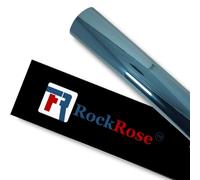 RockRose 75% VLT Lámina Solar Nano Cerámica para Ventanas de Coche 50 cm x 3,0 m - Vinilo de Privacidad 2 Capas, Protección Térmica, UV 99% e IR 85%, Autoadhesivo, Termorretráctil - Antracita