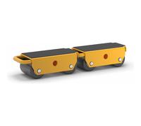 Rodador de transporte con ruedas de nailon eurokraft basic, acoplables, UE 2 unid.