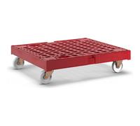 Rodador de transporte XL carga máx. 500 kg, L x A x H 810 x 720 x 195 mm
