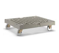 Rodador de transporte XL carga máx. 500 kg, L x A x H 810 x 720 x 195 mm
