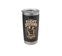 Rodeo Americano Eight Second Lifestyle Vaso térmico de acero inoxidable de doble pared