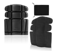 Rodilleras de trabajo EVA,Set de 2 con bolsa de transporte Protectores ligeros y duraderos para albañilería jardín bricolaje y construcción pour pantalon de travail pantalon Salopette